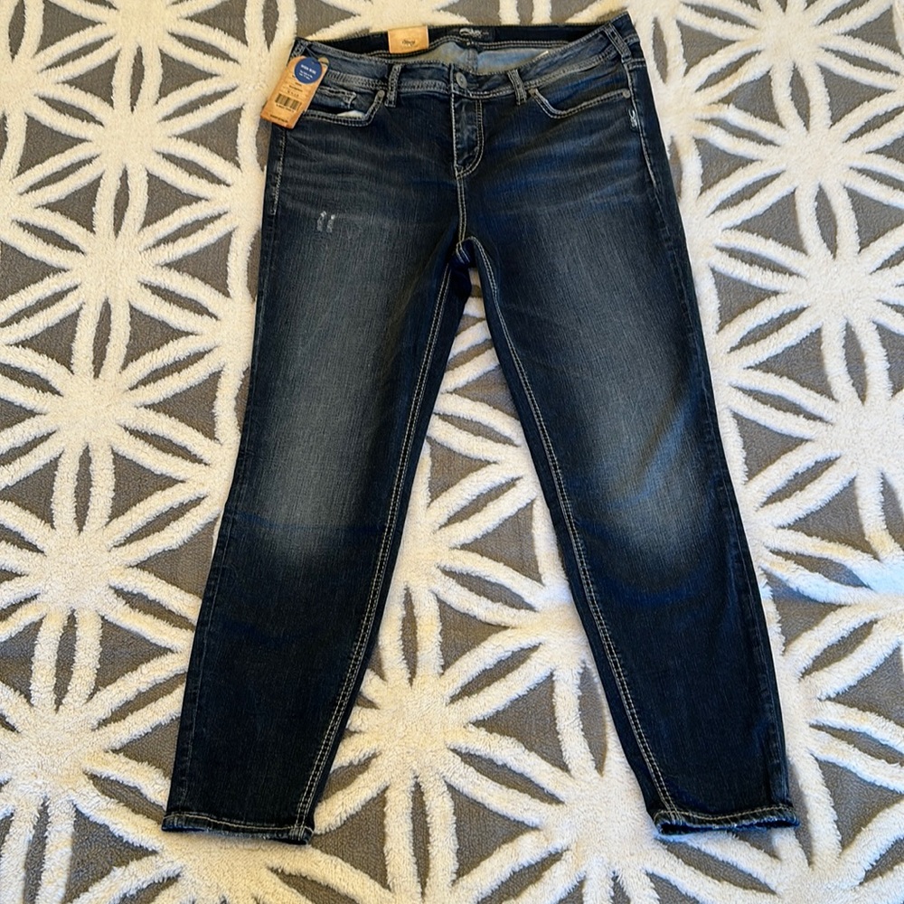 Silver Jeans Mazy Ankle Skinny Jean